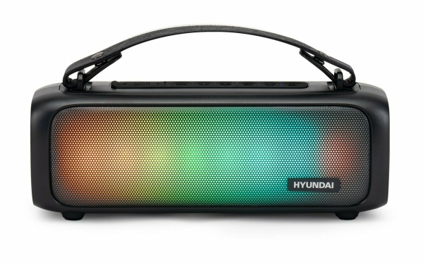 Технопапа · Беспроводная колонка Hyundai H-PS1020 черный 16W 2.0 BT 10м 1500mAh
