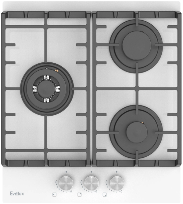 Технопапа · Газовая варочная поверхность Evelux HEG 450 WG