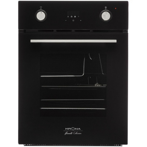 Технопапа · Духовой шкаф Krona "SONATA 45 BL", электрический, каталитическая очистка, черный