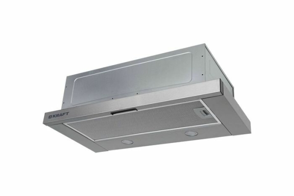 Технопапа · Встраиваемая вытяжка KRAFT KF-THD0801Х, до 700 м3/час, 2 скорости, серебристый