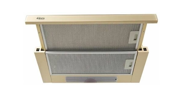 Технопапа · Вытяжка кухонная встраиваемая OASIS UV-60IG, бежевая