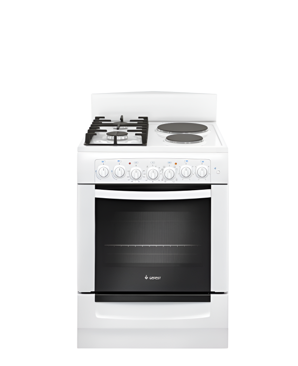 Технопапа · Плита газовая Flama RG 24011 W, белый, 2,4 кВт, газ-контроль духовки