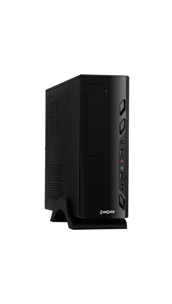 Технопапа · Корпус с блоком питания Exegate MI-208-M300, черный (EX268693RUS)
