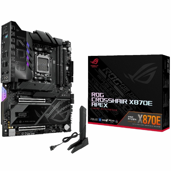Технопапа · Материнская плата ASUS ROG CROSSHAIR X870E APEX, AM5, AMD X870E, ATX, RTL (90MB1KR0-M0EAY0)