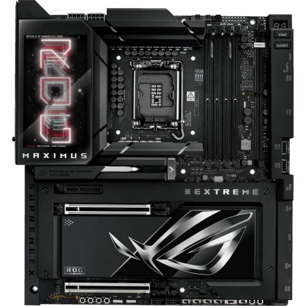 Технопапа · Материнская плата ASUS ROG MAXIMUS Z890 EXTREME, LGA1851, Intel Z890, E-ATX, RTL (90MB1IA0-M0EAY0)