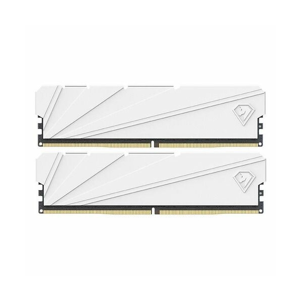 Технопапа · Оперативная память NETAC Shadow S NTSSD4P32DP-16W DDR4 - 2x 8ГБ 3200МГц, DIMM, White, Ret