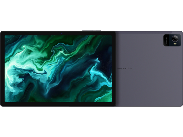 Технопапа · Планшет Digma Pro Wave T615 (1.8) 8C RAM6Gb ROM128Gb 10.5" In-Cell 1920x1200 4G Android 15 серый 13Mpix 5Mpix BT WiFi microSD 1Tb 7000mAh 94hrs