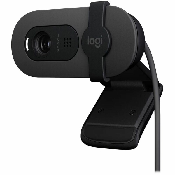 Технопапа · Веб-камера Logitech "Brio 100", FHD, автоматическая фокусировка, встроенный микрофон