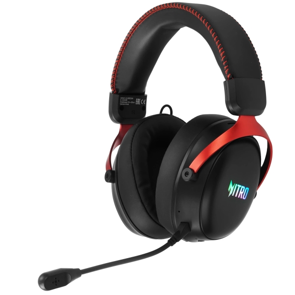 Технопапа · Наушники игровые Acer OHR401 Nitro черный мониторные BT/Radio/3.5mm (ZL. HDSEE.00H)