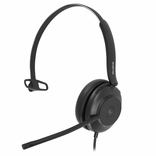 Технопапа · Гарнитура Yealink UH37 Mono UC проводная, HD звук, шумоподавление, LED-индикатор, USB