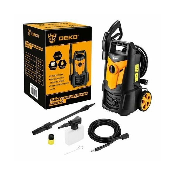 Технопапа · Мойка высокого давления DEKO DKCW140 [063-4302]