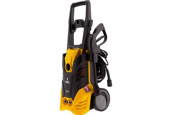 Технопапа · Моечная машина высокого давления R-135, 1800 Вт, 135 бар, 6 л/мин, колёсная// Denzel 58233