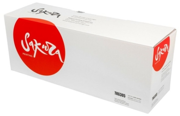 Технопапа · Картридж TK6305 (1T02LH0NL1) для Kyocera Mita, лазерный, черный, 35000 страниц, Sakura