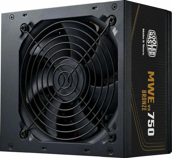 Технопапа · Блок питания 750W Cooler Master MWE Bronze V3 MPE-7501-ACAAW-3BEU