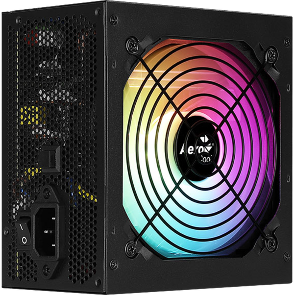 Технопапа · Блок питания AeroCool KCAS PLUS GOLD 850W ATX черный RGB 850Вт 80 PLUS Gold, 8x SATA, 3x 6+2 pin PCIe, 2x 4+4 pin CPU