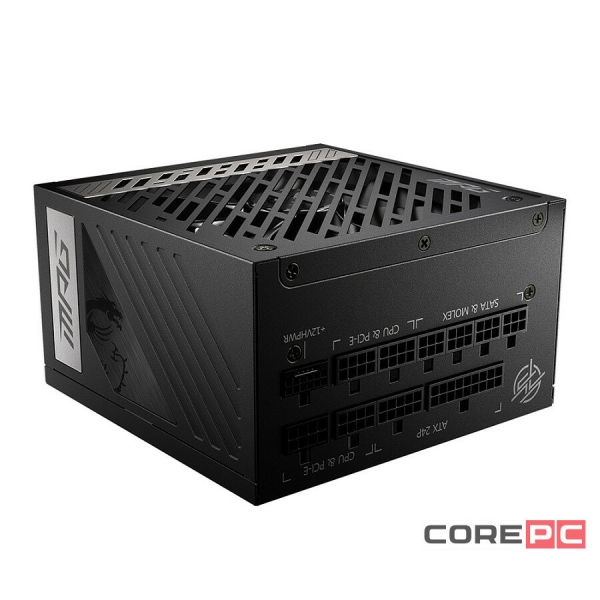 Технопапа · Блок питания MSI 1000W MPG A1000G 306-7ZP7C11-CE0 16 Pin (PCIe 5.0 Connector Cable Details)