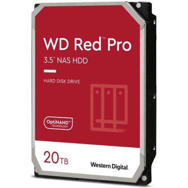 Технопапа · Жесткий диск 3.5" Western Digital WD Red Pro 20 ТБ, SATA III, 512 Mb, 7200 rpm (WD201KFGX)