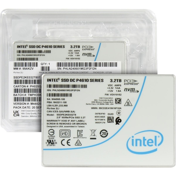 Технопапа · Intel DC P4610 SSDPE2KE032T807