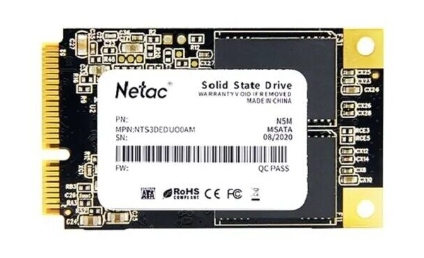 Технопапа · SSD-накопитель Netac NT01N5M-002T-M3X, 2TB, mSATA, для ноутбука