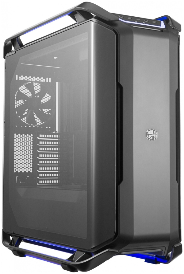 Технопапа · Корпус ATX COOLER MASTER Cosmos C700P Black Edition, черный и серый