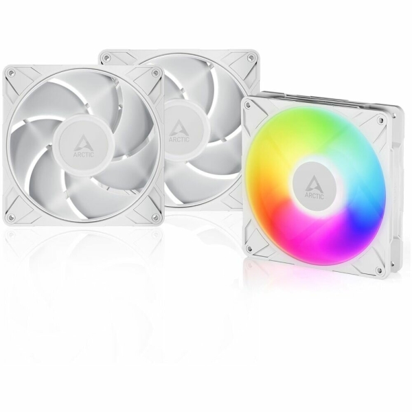 Технопапа · Вентилятор 140x140 Arctic Cooling P14 Pro A-RGB PWM 3-Pack (ACFAN00321A) White Ret