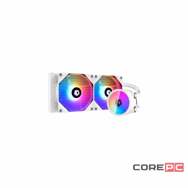 Технопапа · Система жидкостного охлаждения для процессора ID-COOLING ZOOMFLOW 240 XT V2 White PWM