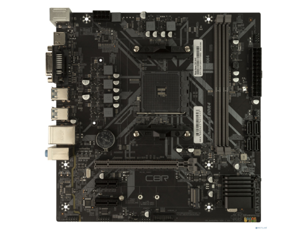 Технопапа · B450 OEM { Chipset B450, Socket AM4, 2*DDR4, mATX, VGA+HDMI, 1*PCIEx16,1*PCIEx1,1*M.2(NVME & SATA), 4*SATA3, 2*USB2.0 + 2*USB3.0, LAN 1Gb} OEM упаковка