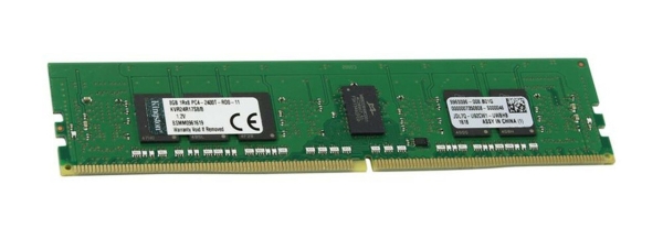 Технопапа · Модуль памяти Kingston 8GB DDR4 ECC Reg PC4-19200 2400MHz CL17 1Rx8 (KVR24R17S8/8)