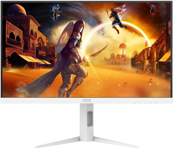 Технопапа · Монитор 27" AOC Q27G4/WS WHITE с поворотом экрана (IPS, 2560x1440, 200Hz, 0.3 ms, 178°/178°, 450 cd/m, 1000:1, +HDMI 2.0