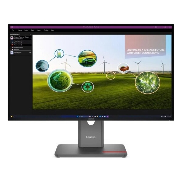 Технопапа · Монитор Lenovo 27" ThinkVision P27q-40 черный (64A7GAT6UK)