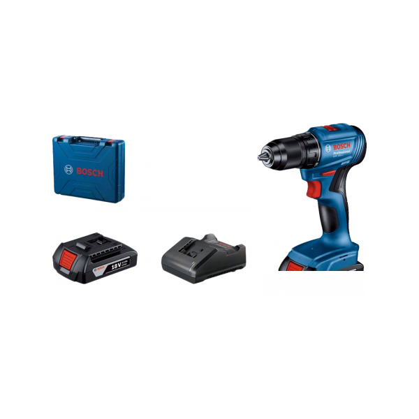 Технопапа · Дрель-шуруповерт Bosch GSR 185-LI Professional 06019K3000 (с 2-мя АКБ, кейс)