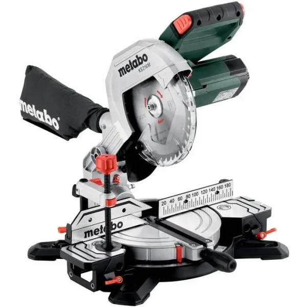 Технопапа · Metabo Торцовочная пила Metabo KS 216 M Set 1100Вт 5000об/мин d=216мм