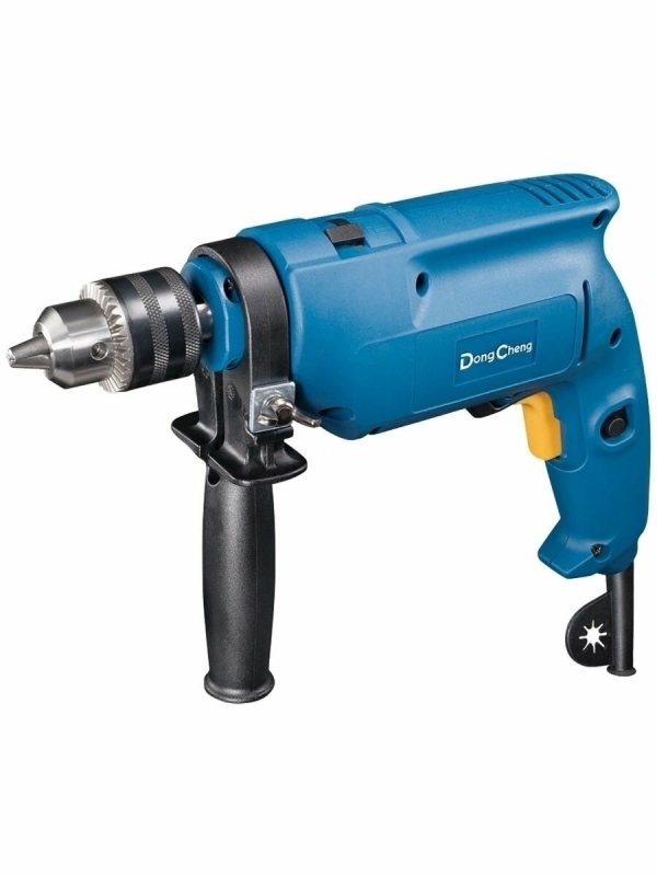 Технопапа · Дрель ударная DongCheng DZJ02-13 500Вт патрон: кулачковый реверс