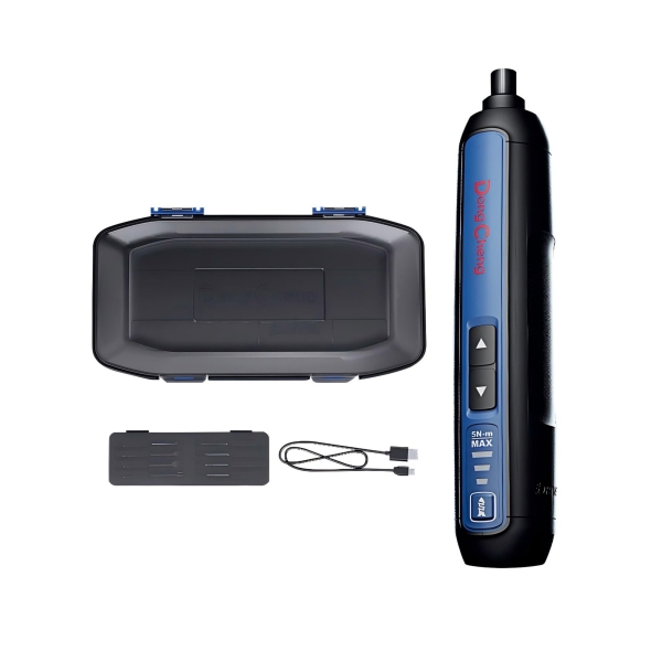 Технопапа · Мини-отвертка аккумуляторная DongCheng DCPL04-5E, Li-Ion, 4.0 В, 2.0 Ah