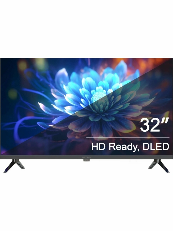 Технопапа · Телевизор LED Supra STV-LC32LT0080W, диагональ 32", разрешение 1366x768, черный
