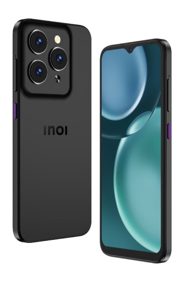 Технопапа · Смартфон INOI Note 15 6+10*/256GB Titanium черный