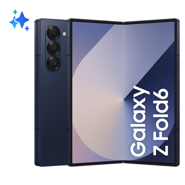 Технопапа · Смартфон Samsung Galaxy Z Fold6 12/512 ГБ, Dual: nano SIM + eSIM, темно-синий