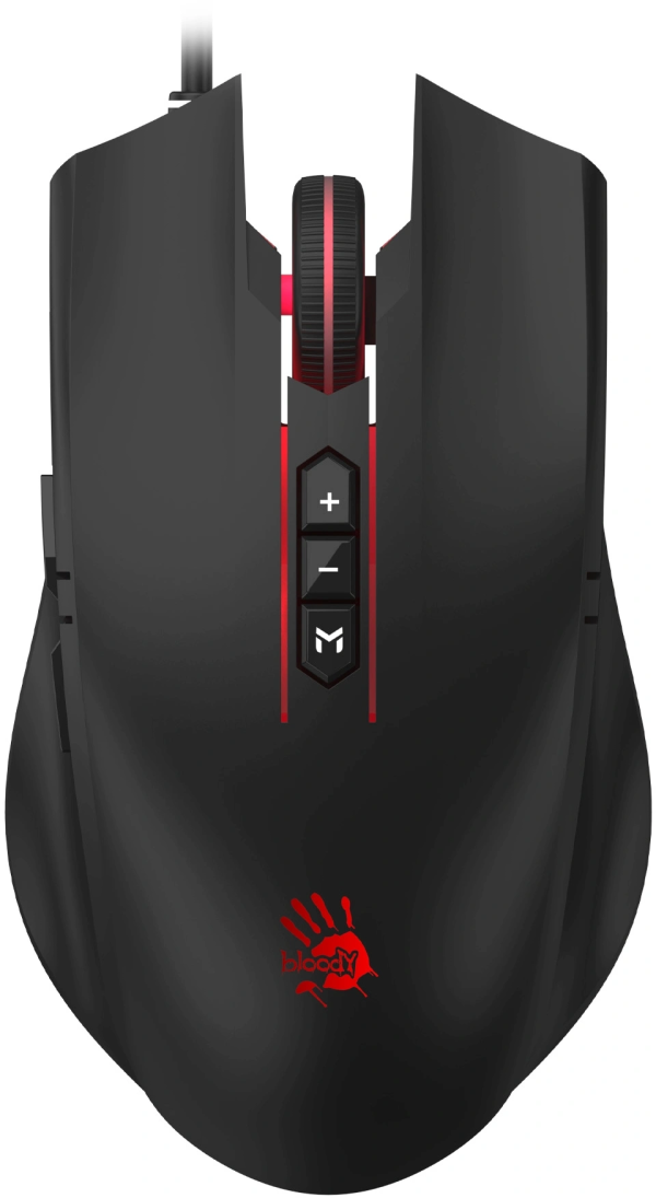 Технопапа · Мышь A4Tech ES7 проводная (6000dpi) STONE BLACK (Черный)