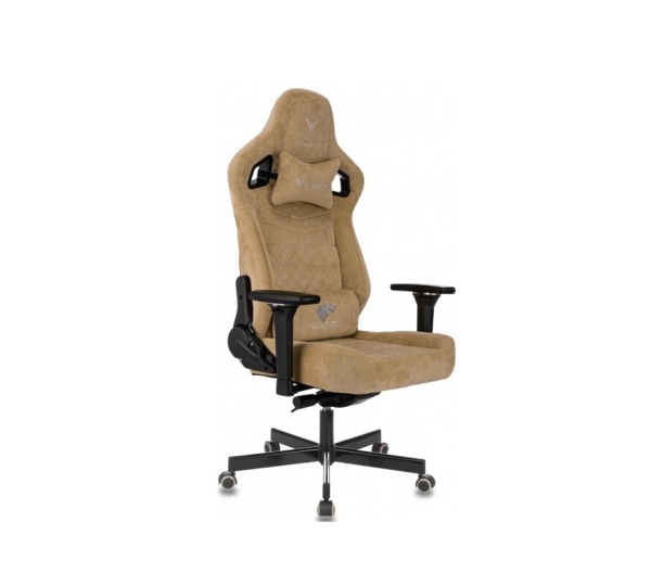 Технопапа · Кресло Knight Hunter горчичный (KNIGHT HUNTER VELV73)