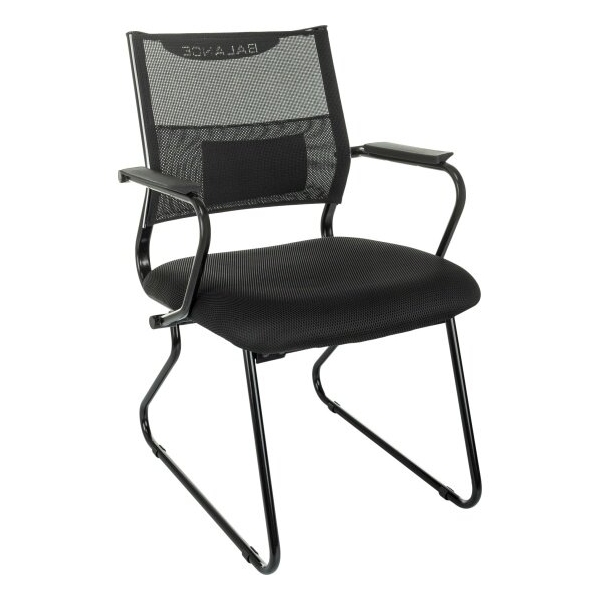 Технопапа · Кресло Бюрократ CH Balance-Av черный Elastic-102 TW-11 сетка/ткань полозья металл черный