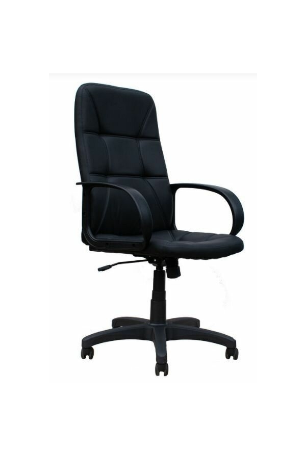 Технопапа · Кресло руководителя ЯрКресло Кр59 ТГ пласт ЭКО1, черный