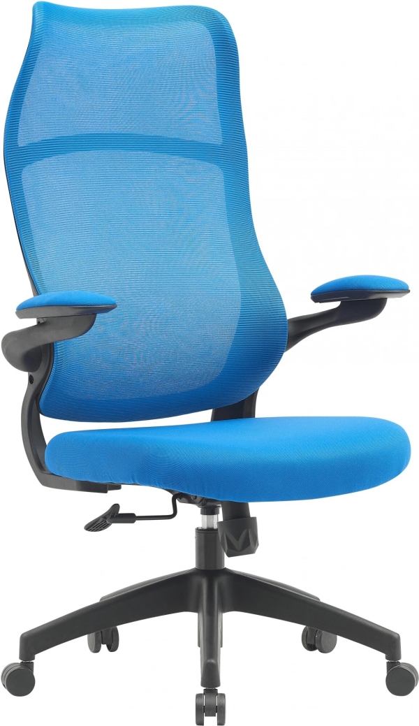 Технопапа · Cactus Кресло Cactus CS-MC505-BL темно-синий сиденье темно-синий сетка/ткань крестов. пластик