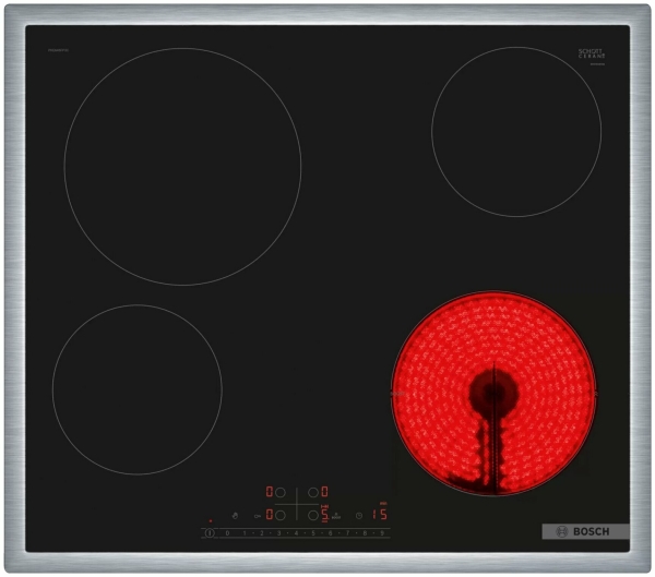 Технопапа · Варочная панель электрическая Bosch PKE645FP2E, черный