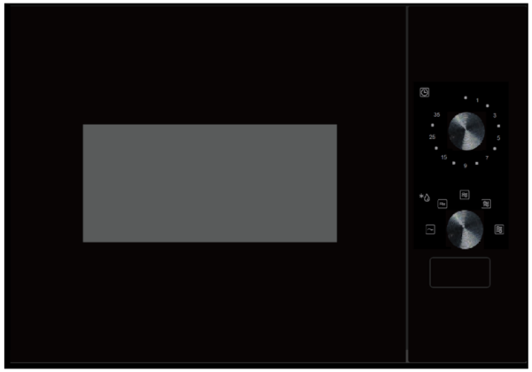 Технопапа · Встраиваемая микроволновка Maunfeld, JBMO155GB01, 1000Вт, черная