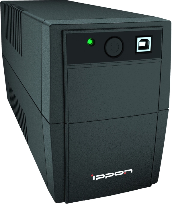 Технопапа · ИБП Ippon Back Basic 850S, black, 480 Вт, 850 ВА, 40 дБ, IP20