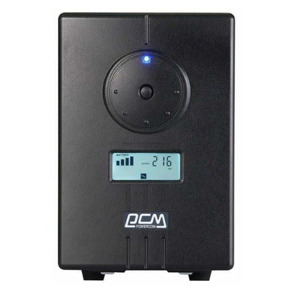 Технопапа · ИБП Powercom Infinity INF-1100, мощность 1100 ВA/ 770 Вт, холодный старт, цвет черный