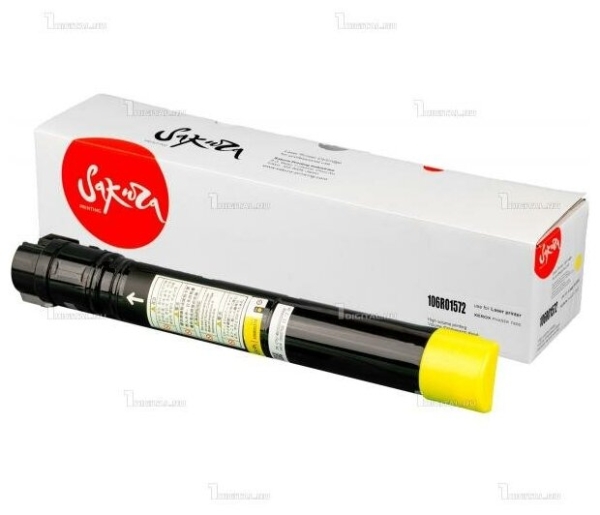 Технопапа · Картридж SAKURA 106R01572 желтый для Xerox Phaser 7800 совместимый (17.2K) (SA106R01572)