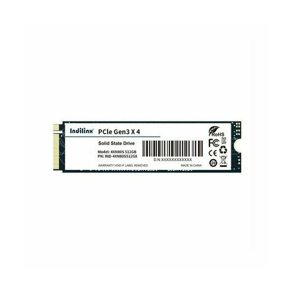 Технопапа · SSD жесткий диск INDILINX M.2 2280 NVME 512GB IND-4XN80S512GX