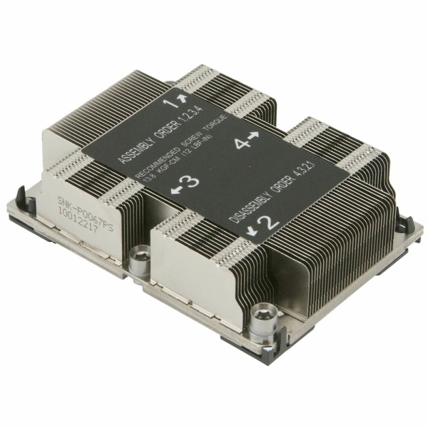 Технопапа · Пассивный кулер ALSEYE ASI3647-A4HCA1UHZP0067PS (SNK-PO067PS) 1U Narrow,3647, Material : CU FIN+AL Base+CU Plate+4HP Dimension: L108*W78*H25.5mm, Fin pitch:1.47mm, Fin thickness:0.2mm, Power dissipation:205W (876061)