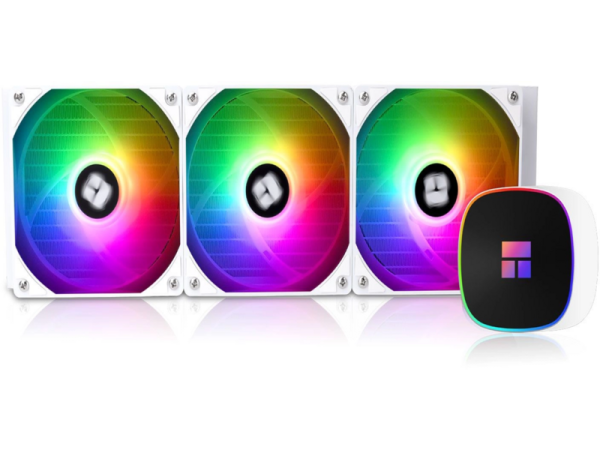 Технопапа · Система водяного охлаждения Thermalright Frozen Horizon 360 V2 ARGB Soc-AM5/AM4/1200/1700/1851 белый 4-pin 29.5dB Al Ret (F-HORIZON-360-WH-V2)